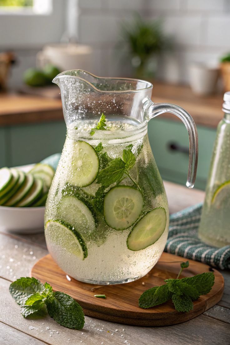 Αγγούρι και Μέντα: Φυσική Ενυδάτωση και Ηλεκτρολύτες